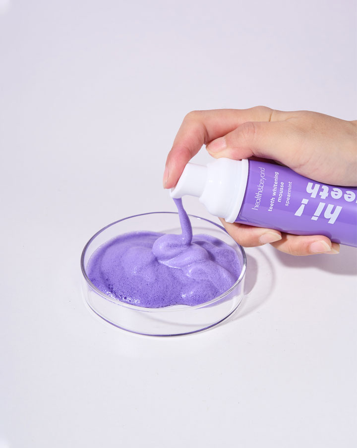 Zahnaufhellungsmousse