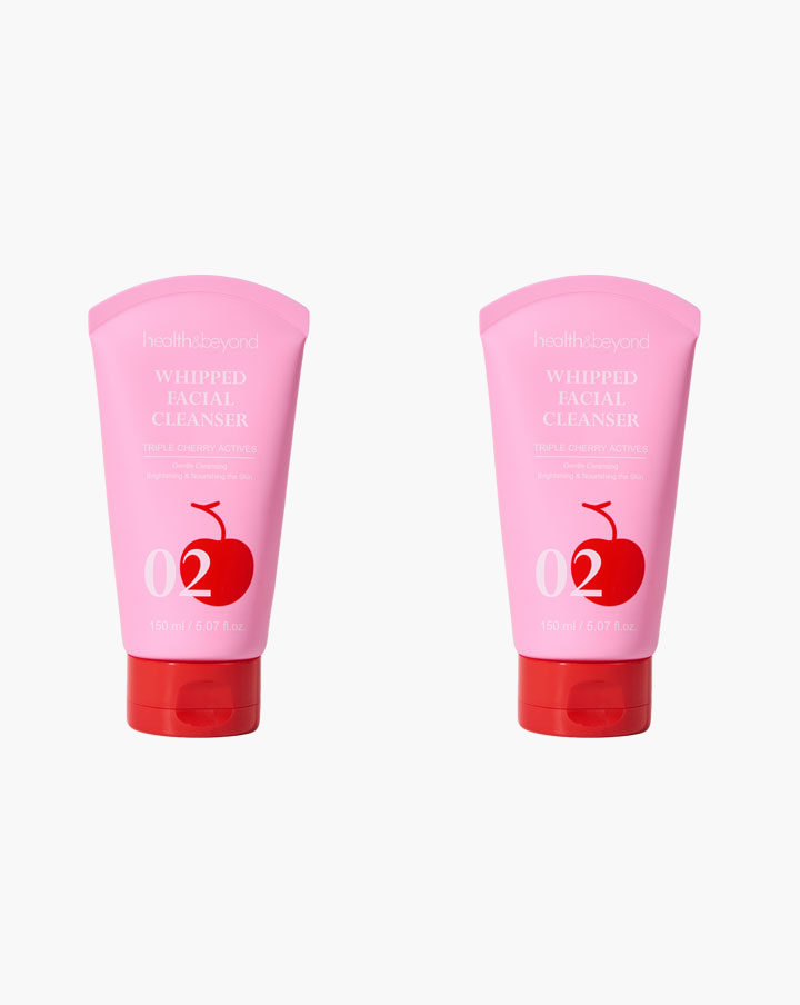 Aufgeschlagener Gesichtsreiniger