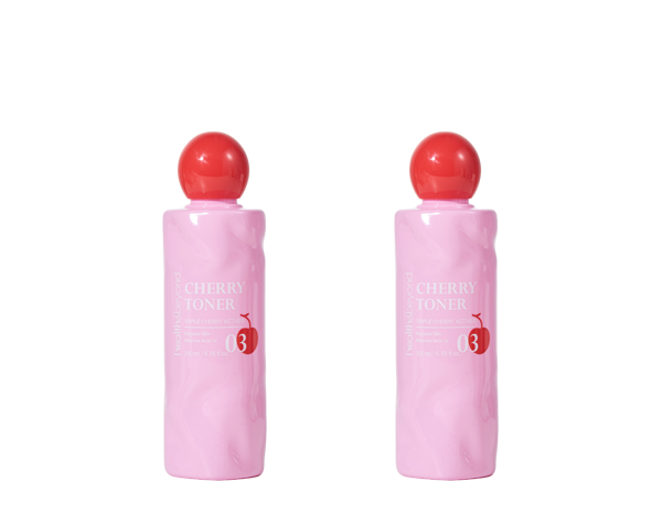 Kirschfarbenes, aufhellendes Feuchtigkeits-Gesichtswasser