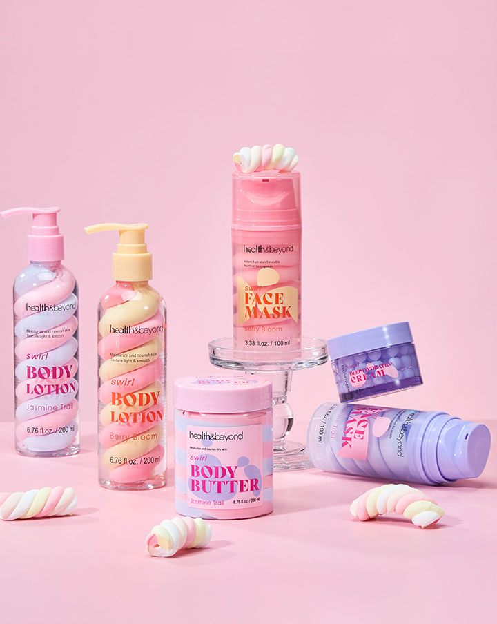 Wirbel-Gesichtsmaske