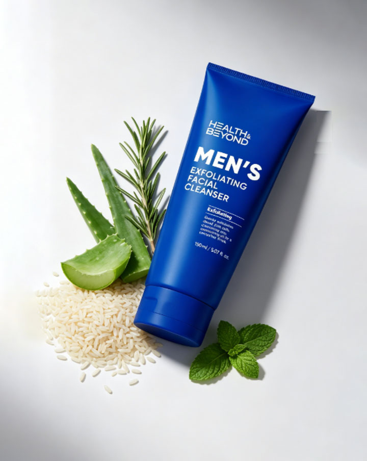 Peeling-Gesichtsreiniger f&uuml;r M&auml;nner