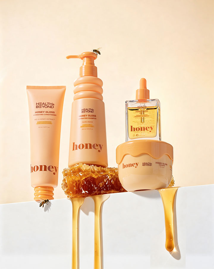 Honey Gloss Feuchtigkeitsspendendes Shampoo