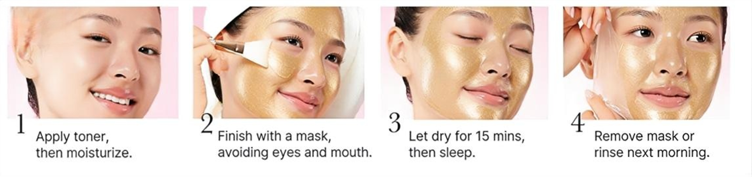 Abziehmaske peel-off mask
